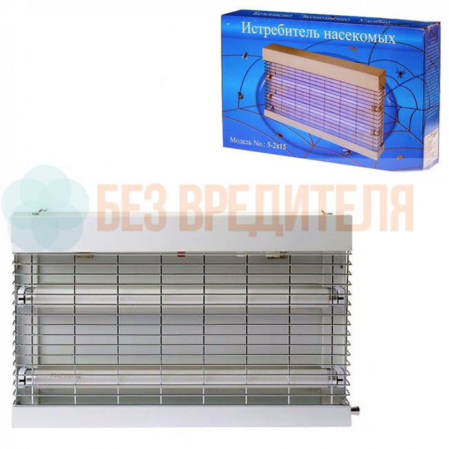 Инсектицидная лампа Баргузин 5-2х15 на клеевой основе